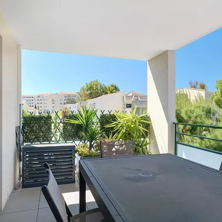 公寓 Cap Sud, 3pcalme,piscine,pk